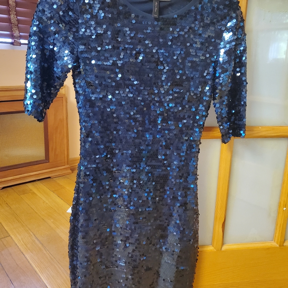 Bcbg sequin dress size xxs